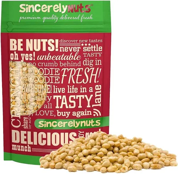 Roasted Unsalted Soybeans Snack 2 LB Gluten-Free Vegan High Protein Snack