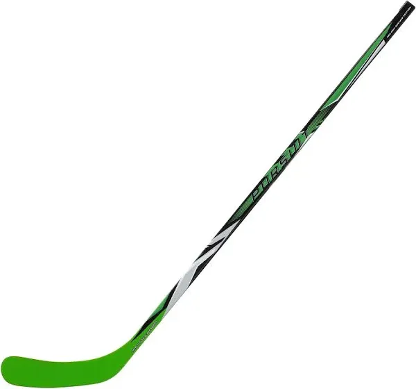 Franklin Sports Junior Ice Hockey Stick - Pursuit Left Handed Ice Kids Hockey Stick - 42" inch Junior Composite Hockey Stick for Youth Hockey - 20