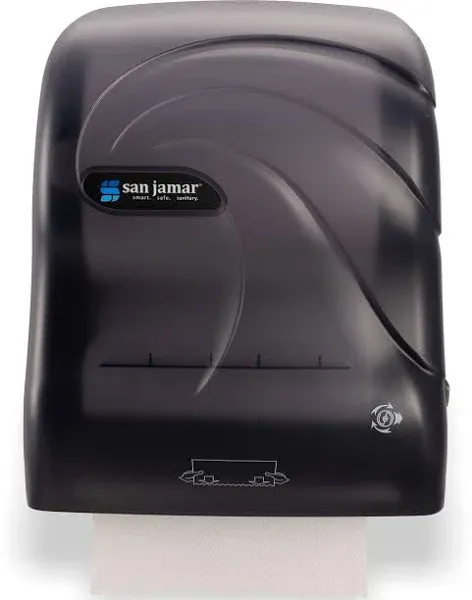 San Jamar T7490TBK Simplicity Essence Oceans Black Pearl Hands Free Paper Towel Dispenser