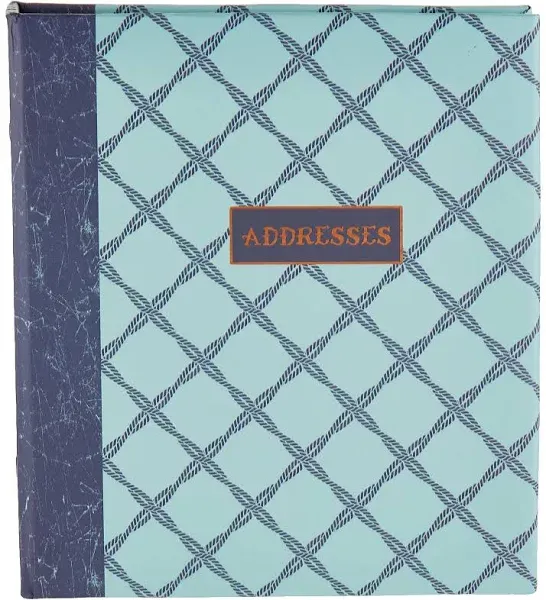 C.R. Gibson 6-Ring Binder Refillable Address Book