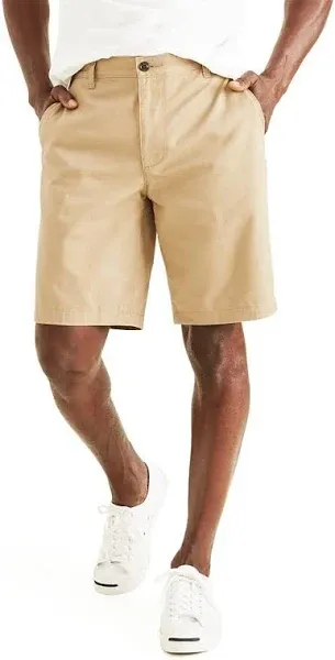 Dockers Men&#039;s Perfect Classic Fit Shorts (Regular and Big 38, Porcelain Khaki 