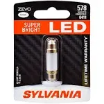 Sylvania ZEVO LED Light 578 White 6000K One Bulb Step Door Replacement Lamp OE