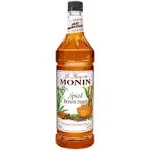 Monin - Spiced Brown Sugar Syrup, Sweet with Hints of Cinnamon, Natural Flavors, Great for Coffee, Desserts, Ciders, and Cocktails, Non-GMO, Gluten-fr