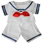 Sailor Boy w/Hat Outfit Teddy Bear Clothes Fits Most 14&#034; - 18&#034; Build-A-Bear and