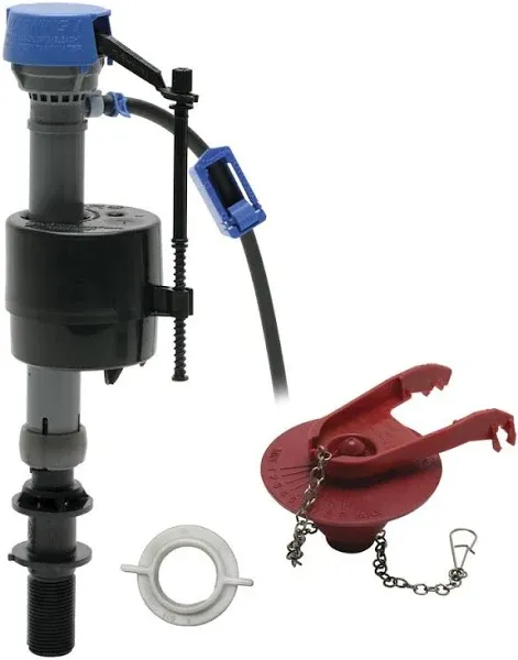 Fluidmaster Universal PerforMax Fill Valve + 2” Flapper 402CARHR Toilet Plumbing