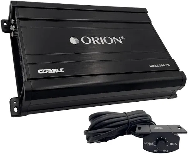 Orion Cobalt Monoblock Class D Car Audio Amplifier 2000 Watts Max