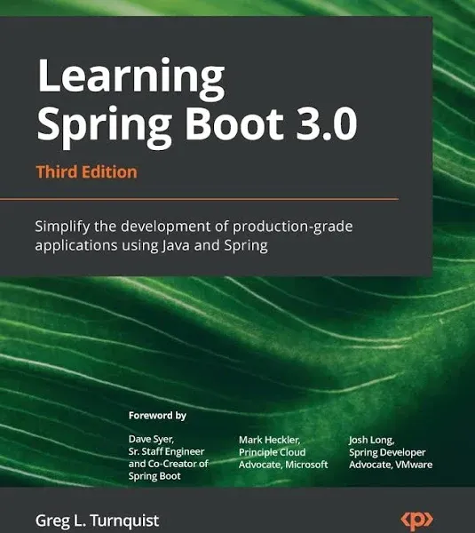 Learning Spring Boot 3.0