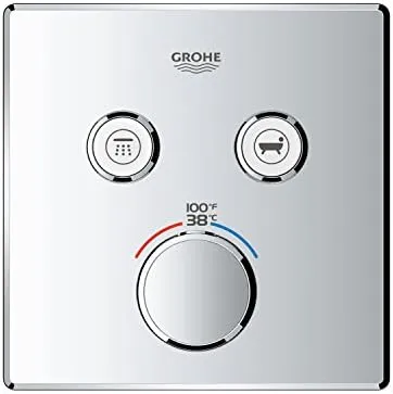 Grohe Grohtherm 29141000 SmartControl Dual Function Thermostatic Trim with Control Module