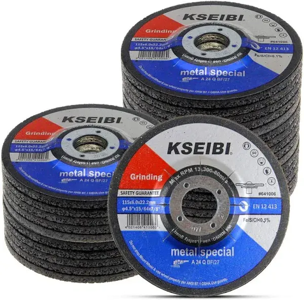 KSEIBI Grinding Wheels 25-Pack