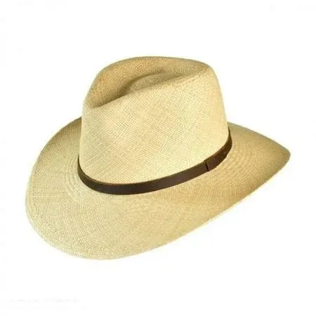 Jaxon Hats MJ Panama Straw Outback Hat