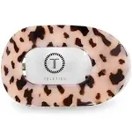 Teleties - Blonde Tortoise Small Flat Round Clip