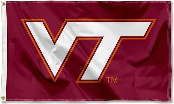 Virginia Tech Hokies Personalized 3x5 Banner