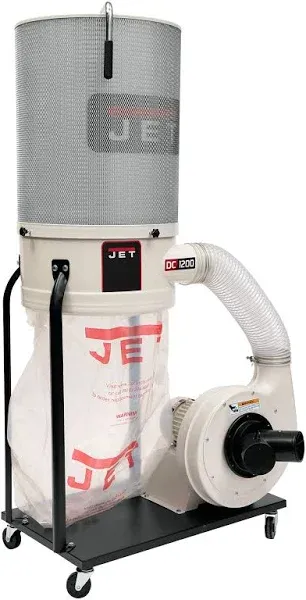 Jet DC-1200VX-CK1 2HP 1PH 230V Dust Collector with 2-Micron Canister Kit