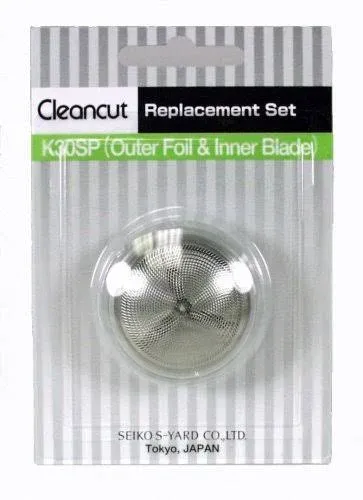 Cleancut K30SP - Foil Replacement Kit for Es412 Personal Shaver - Blade and Foil Replacement Head Included