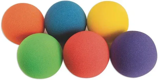 S&S Worldwide Spectrum Light Foam Ball Set