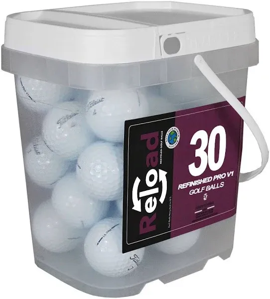  Reload Recycled Golf Balls Pro v1 Golf Balls (30 Pack) 