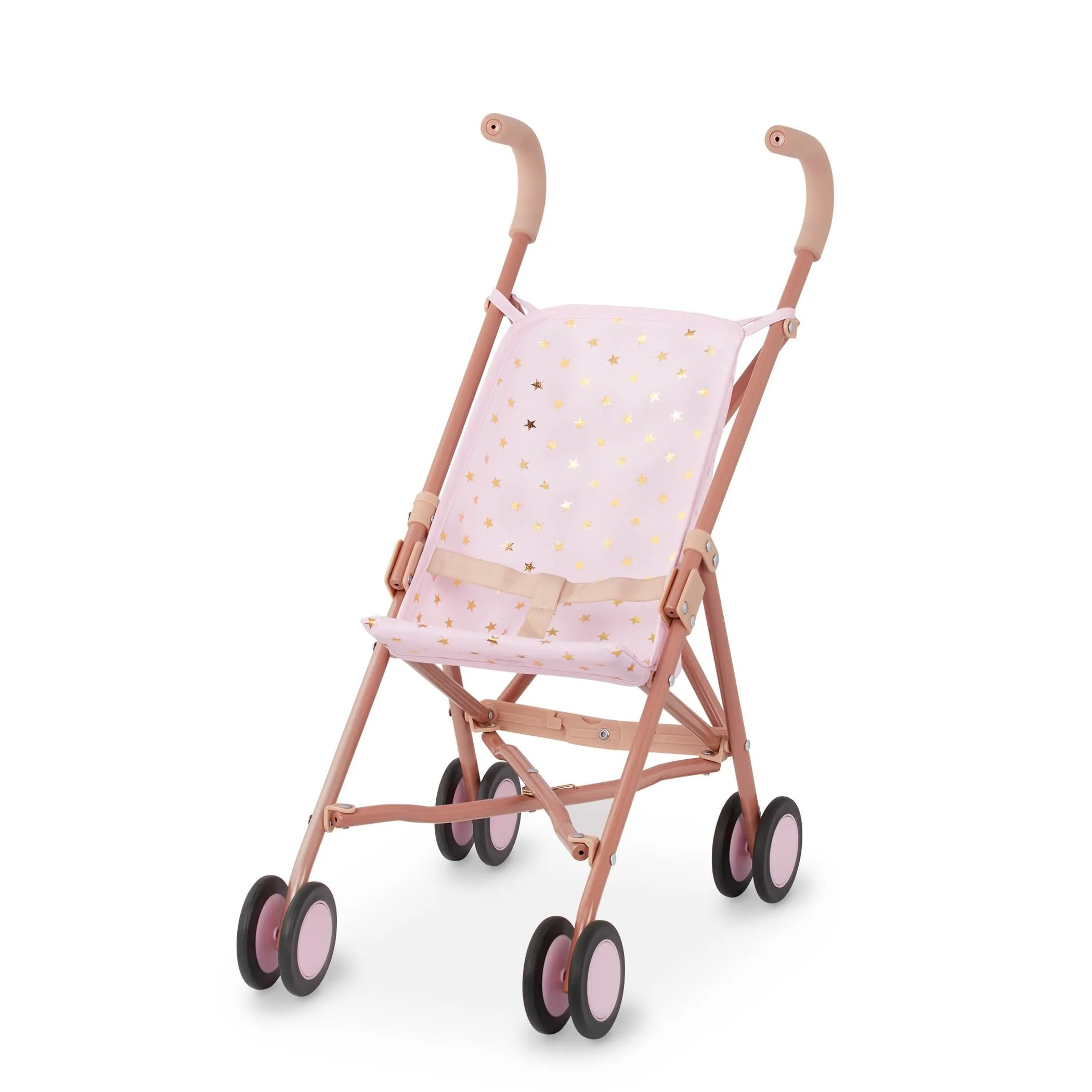 LullaBaby Baby Doll Star Printed Folding Stroller