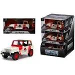 jurassic world diecast model 1/32 jeep wrangler  replicas  movies  diecast