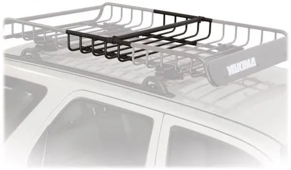 Yakima 8007074 Car Rack LoadWarrior Cargo Basket Extension, Silver/Black