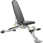 Hoist Fitness Weight Bench 7-Position Adjustable Multi-Position Full-Body Strength Training Bench