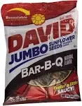 David Sunflower Seeds, Salted & Roasted, Bar-B-Q, Jumbo - 5.25 oz