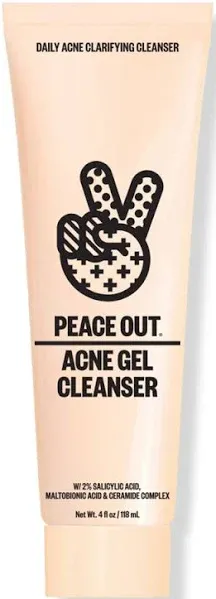 Peace Out Acne Gel Cleanser