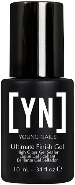 Young Nails Ultimate Finish Gel Top Coat (High Gloss Gel Sealer)10 mL .34 fl oz