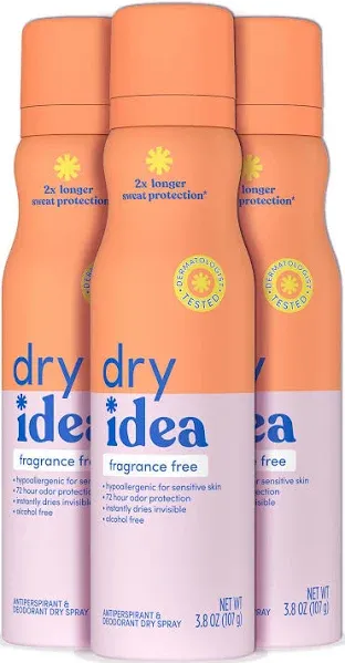 Dry Idea Dry Spray Deodorant & Antiperspirant