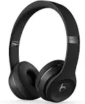 Beats by Dr. Dre - Beats Solo3 Wireless On-Ear Headphones - Black (Renewed)