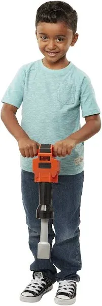 Working BLACK+DECKER Junior Kids Power Tools Jackhammer with Realistic Sound Toy