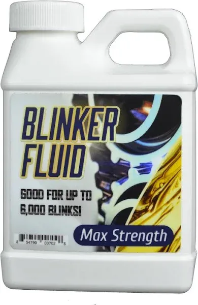 Blinker Fluid-Hand HELD Version-Hilari<wbr/>ous Gag Gift-Stocking StufferCar Prank 8oz