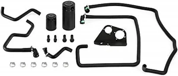 Mishimoto Baffled Oil Catch Can Kit Fits 2017+ Ford F-150 3.5L EcoBoost