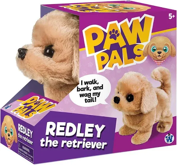 Westminster Paw Pals Redley The Retriever Battery Operated Plush