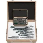 Mitutoyo Mechanical Outside Micrometer Set 0-6 in .0001 in 103-907-40