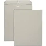 Quality Park Clasp Envelope 12 x 15 1/2 28lb Executive Gray 100/Box