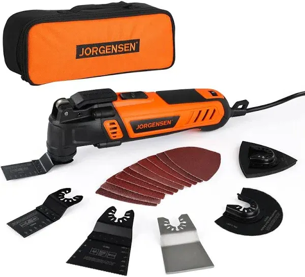 Jorgensen Oscillating Tool 5Oscillation Angle 4 Amp Oscillating Multi Tools Saw