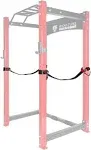 Fitvids 3” x 3” Power Cage Squat Rack Accessories, Safety Straps