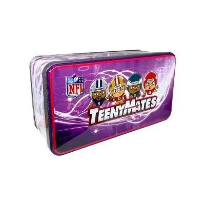 NFL TeenyMates 2025 Football Series 13 Collector Tin Set [3 Packs, Stadium Display &amp; Exclusive Referee]