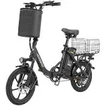 HOVERFLY 16\" Folding Electric Bike 350W White