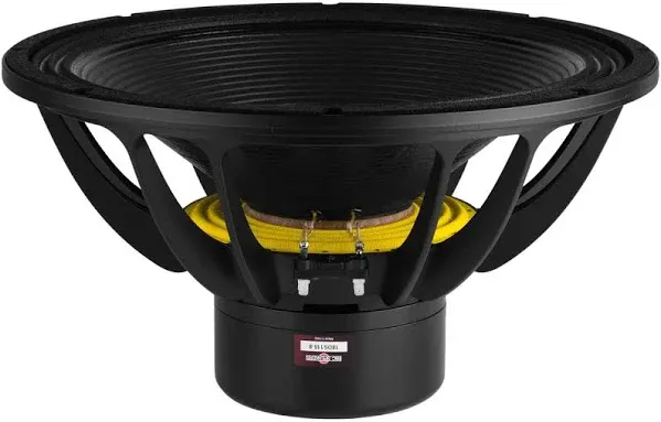 B&C 18-in Woofer w/3400 W Continuous Program Power Capacity 116 mm (4.5 in) Four Layer Aluminum Voice Coil - 18DS115-8 | Reverb