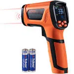 VEVOR Infrared Thermometer, -40~2732°F Dual Laser Temperature Gun Non-Contact, H