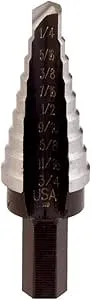 Irwin Tools UNIBIT-3 1/4"-3/4" STEPDRILL