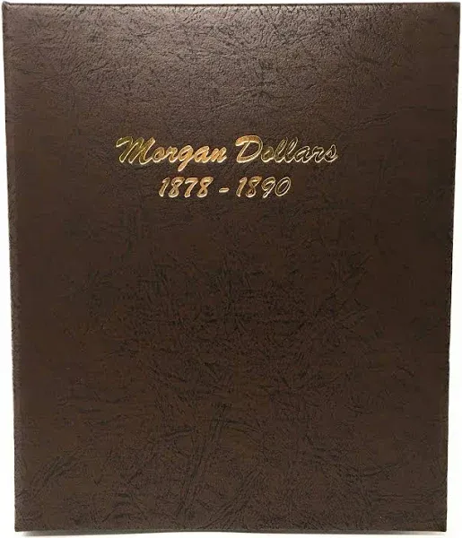 Dansco US Morgan Dollars 1878-1890 Book