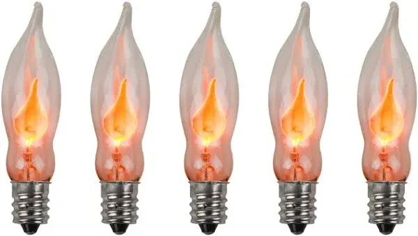 Creative Hobbies A101 Flicker Flame Light Bulb -3 Watt 130 Volt