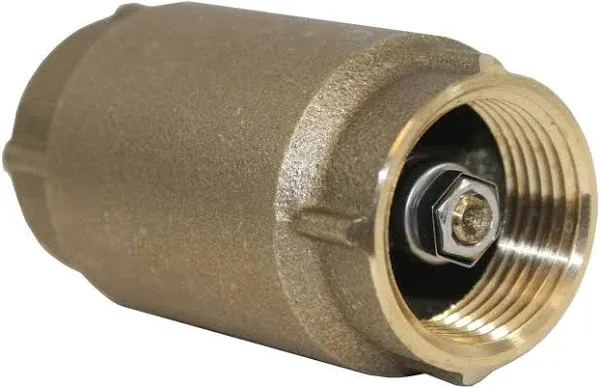 Merrill MFG Cvnl100 1" No-Lead Brass Check Valve 700 Series