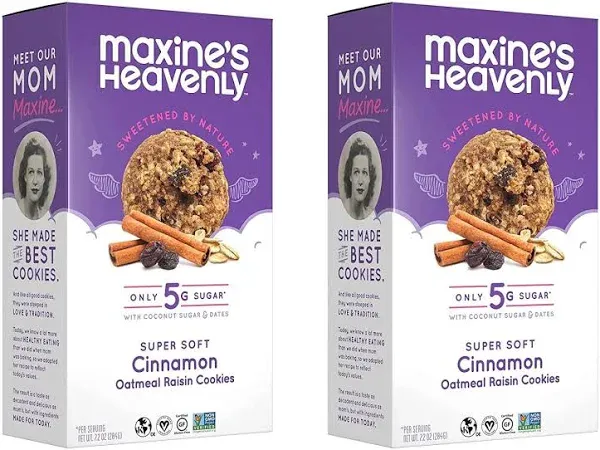 Maxine's Heavenly Cinnamon Oatmeal Raisin Cookies