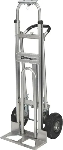 Strongway 3-in-1 Aluminum Hand Truck, 550-/770-Lb. Capacity