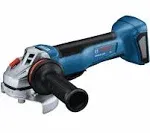 BOSCH GWS18V-10PN 18V Brushless 4-1/2 – 5 In. Angle Grinder with Paddle Switch (Bare Tool)