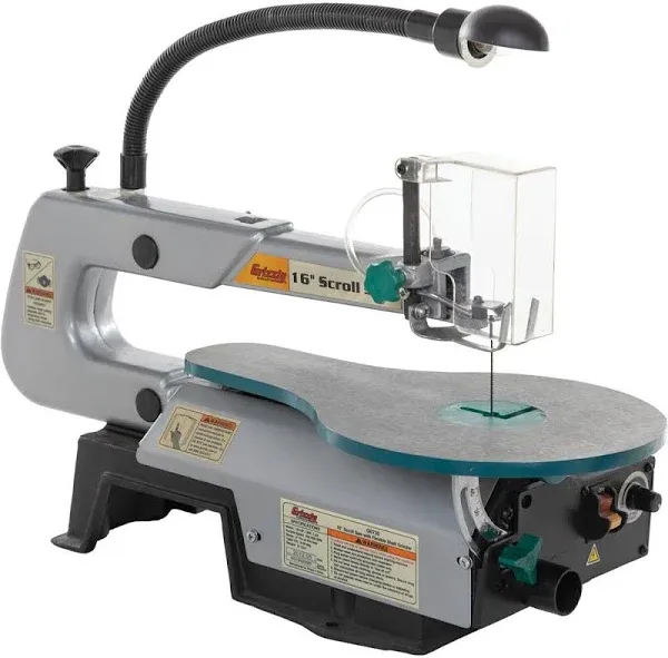 16" Variable-Speed Scroll Saw w/ Flexible Shaft Grinder