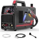 65Amp Non-HF Plasma Cutter,110/220V Non-Touch Pilot Arc Blowback Cutting Machine